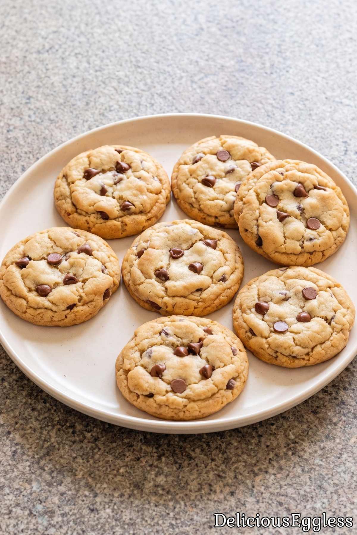 Soft bakery style eggless cookies