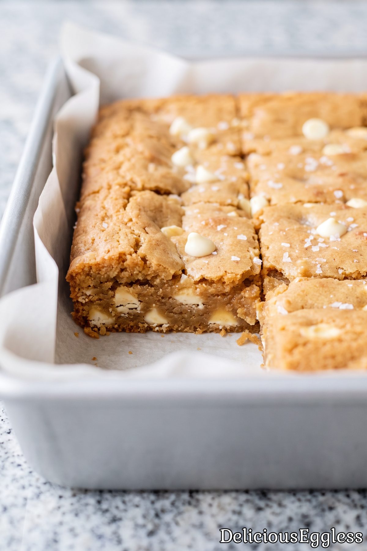 Easy homemade eggless brown butter dessert