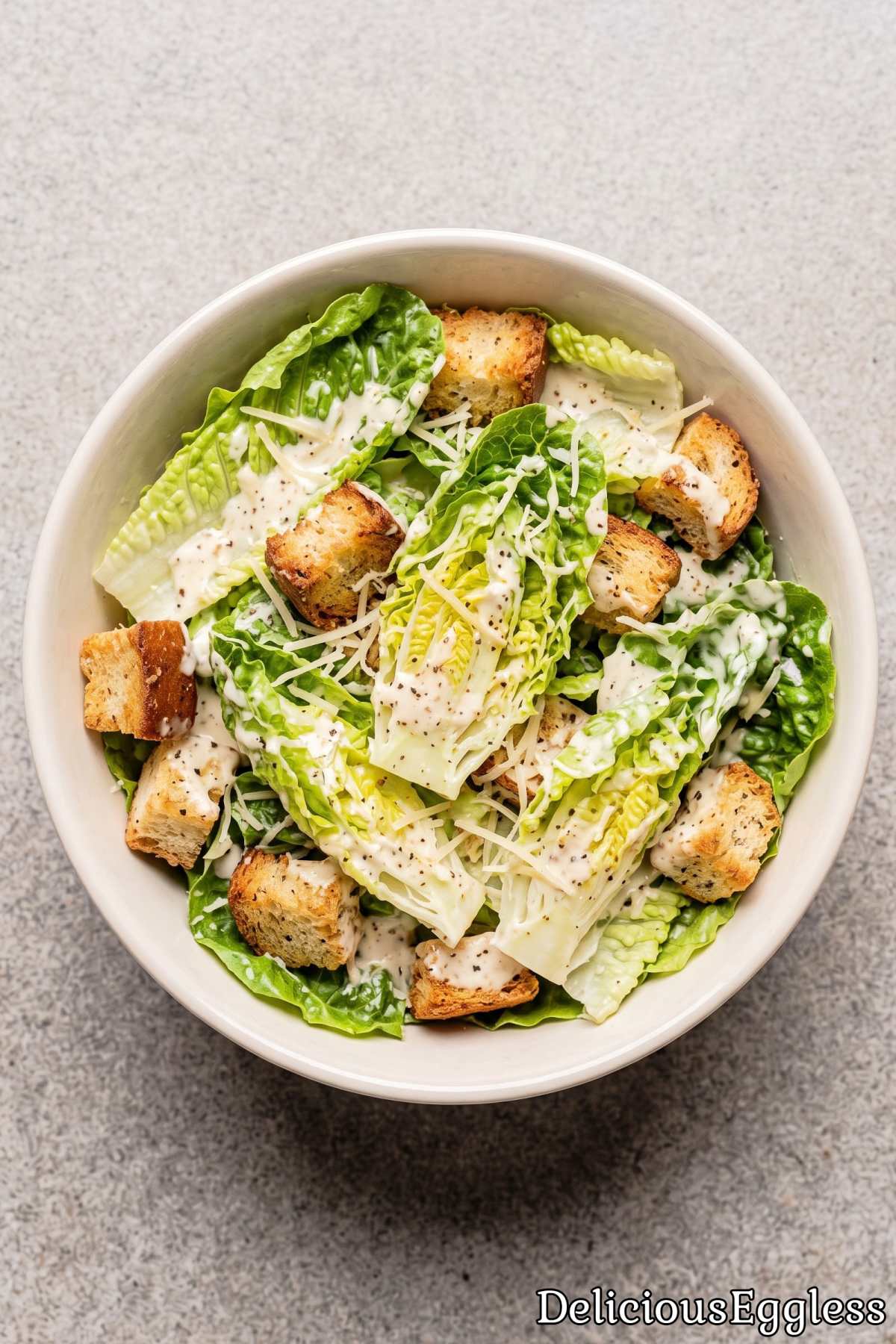 Homemade egg free Caesar dressing