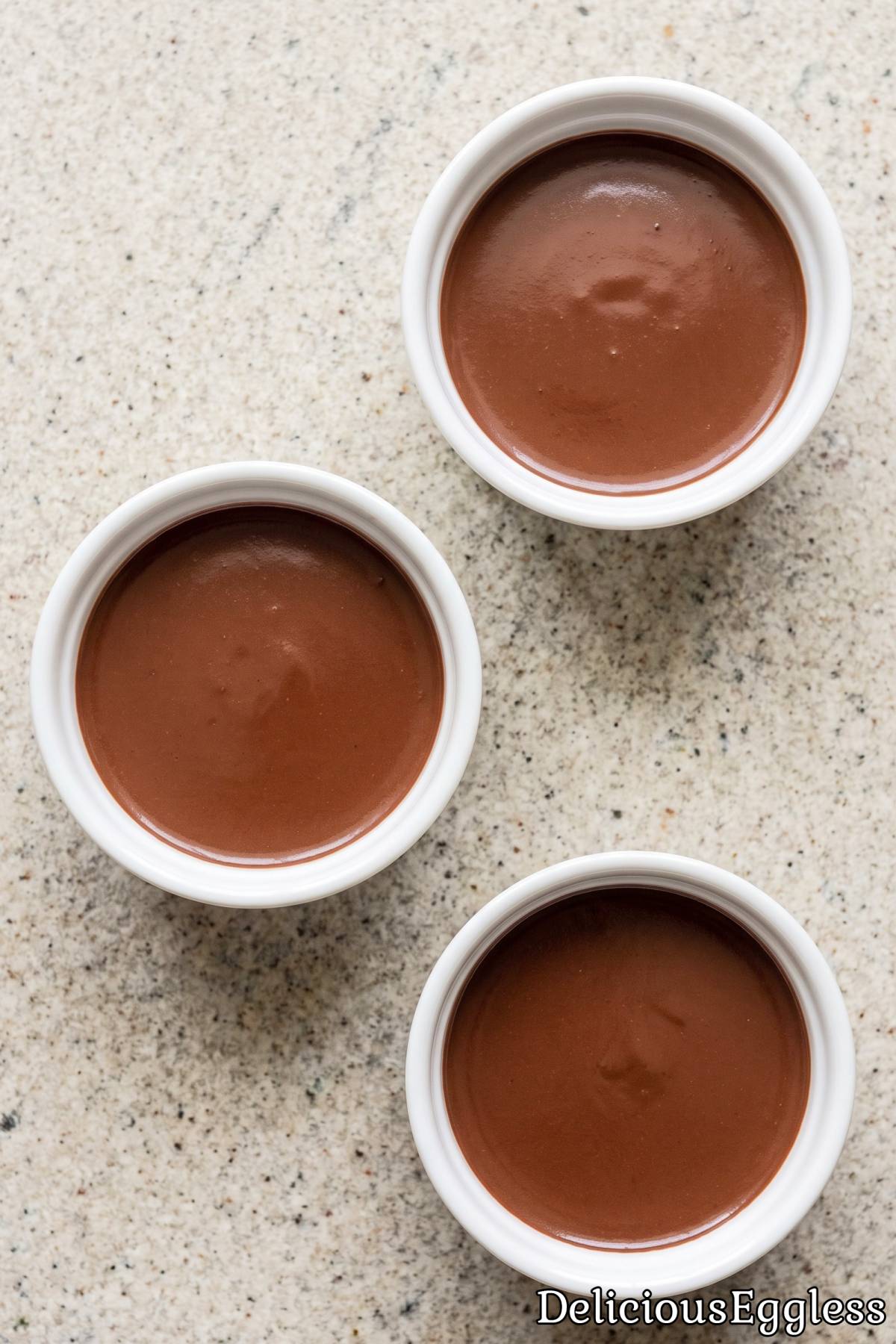 Silky eggless chocolate pots de creme cup
