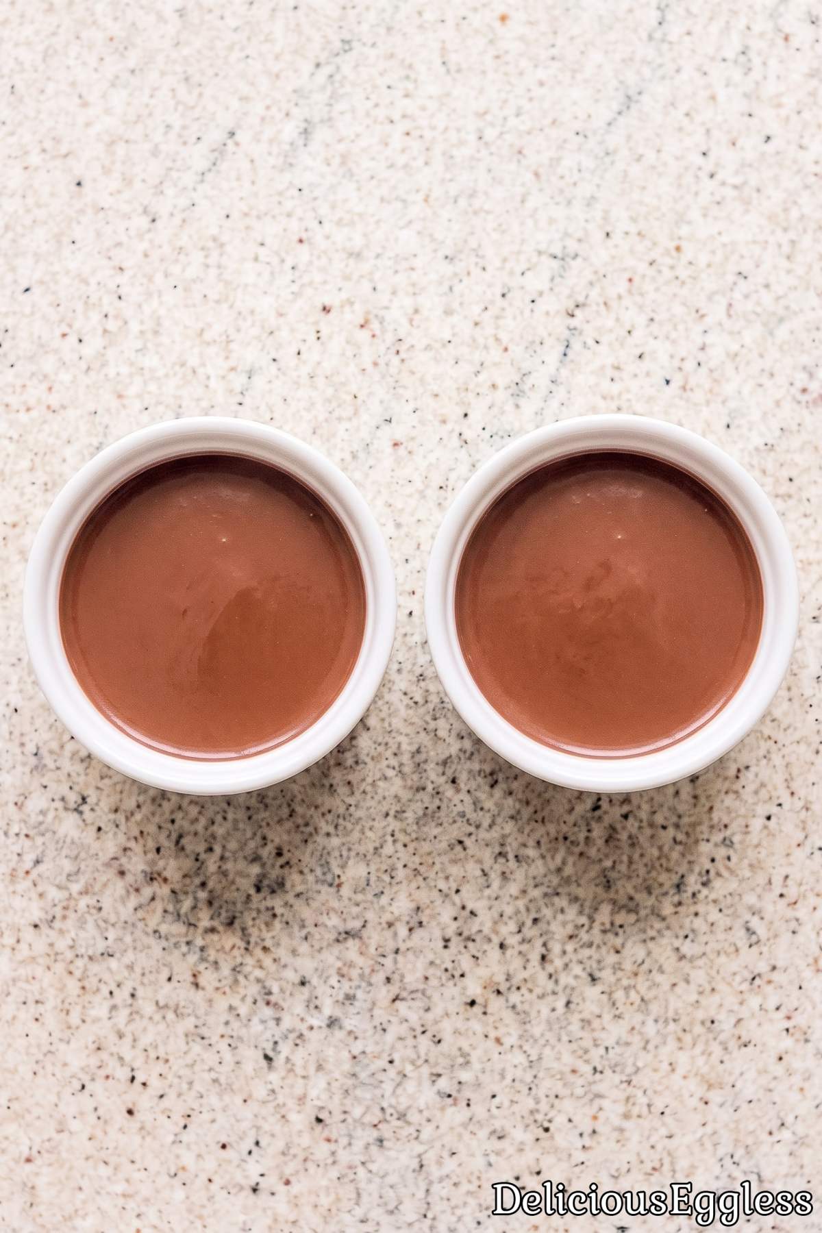 Easy eggless chocolate pots de creme recipe