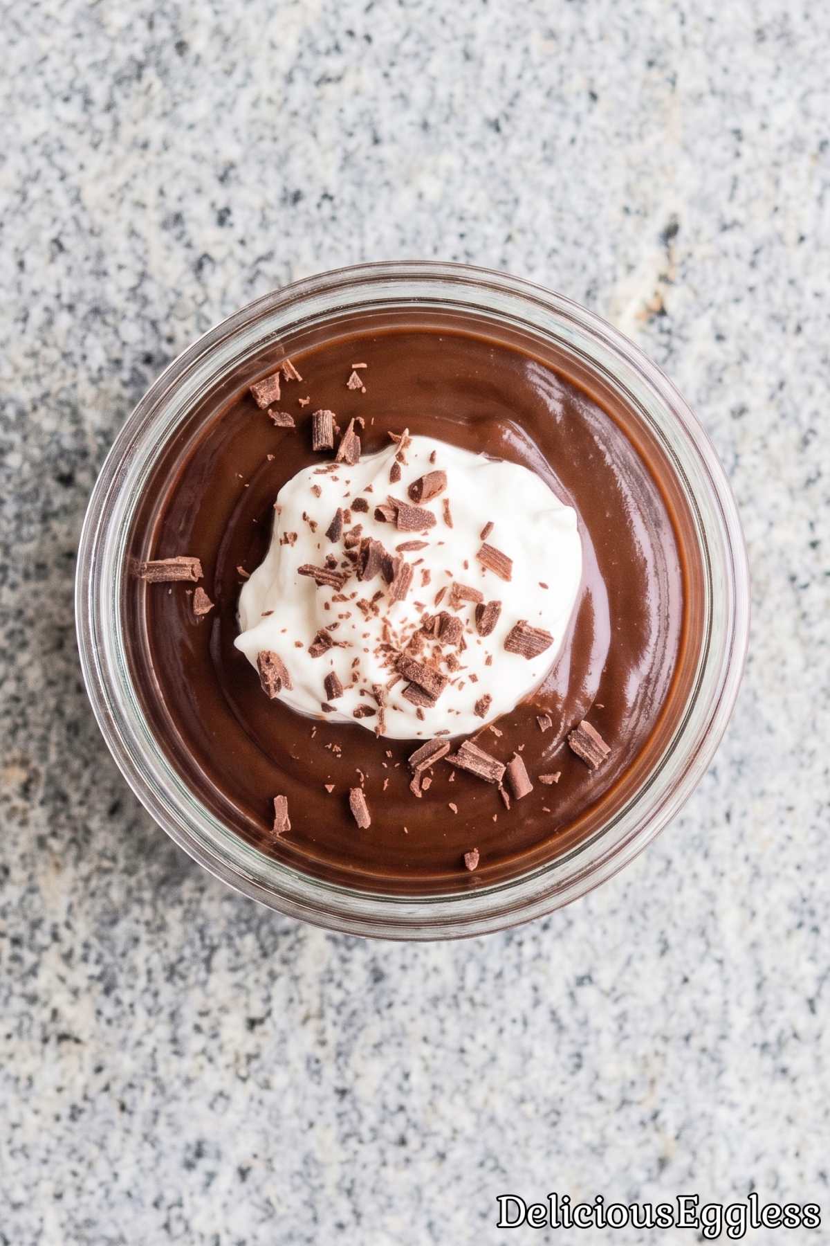 Easy homemade egg free chocolate pudding