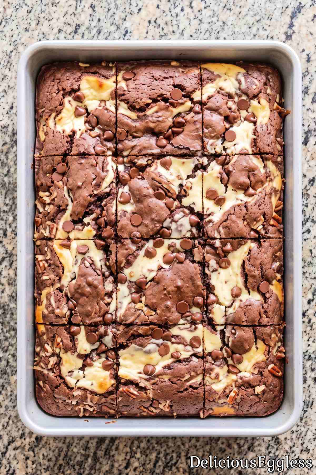 Eggless Earthquake Cake