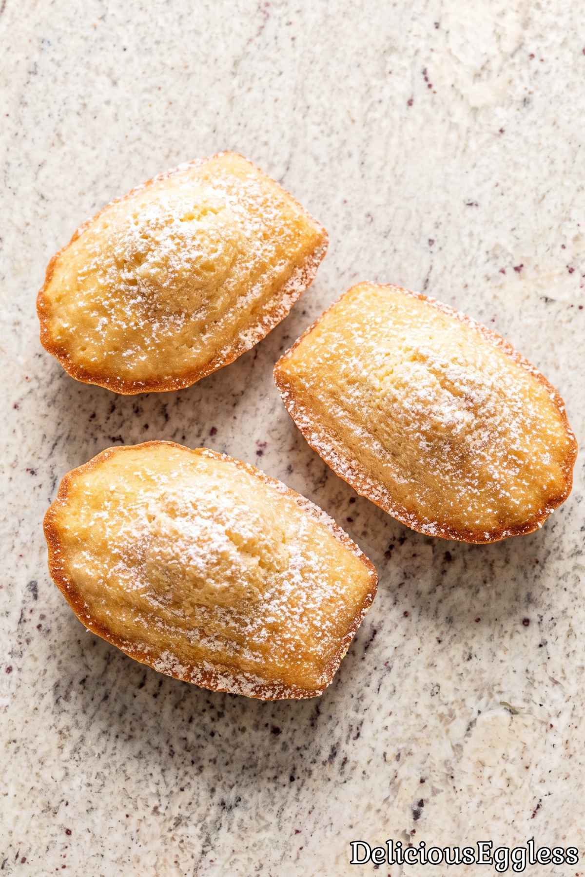Classic eggless French madeleine treats