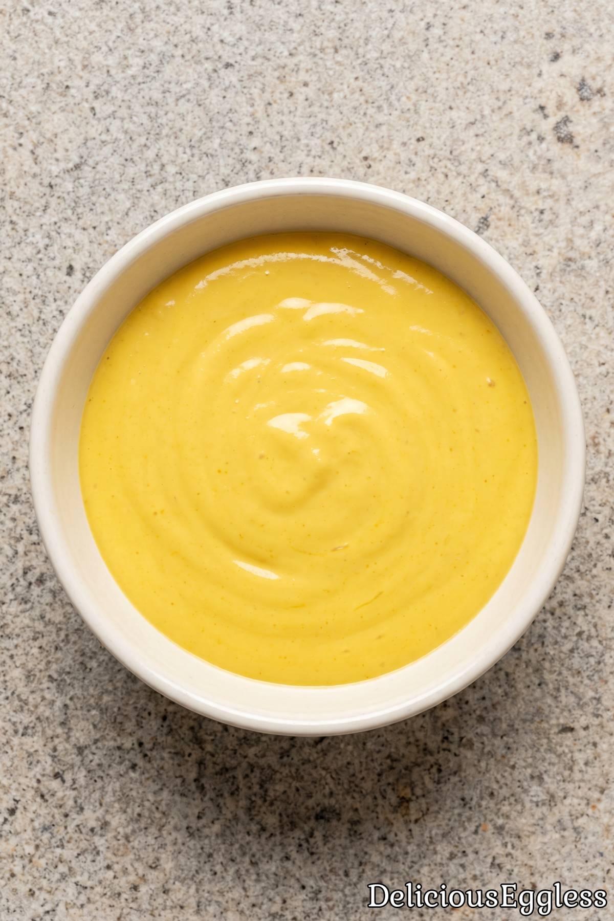 Zesty plant-based eggless hollandaise sauce