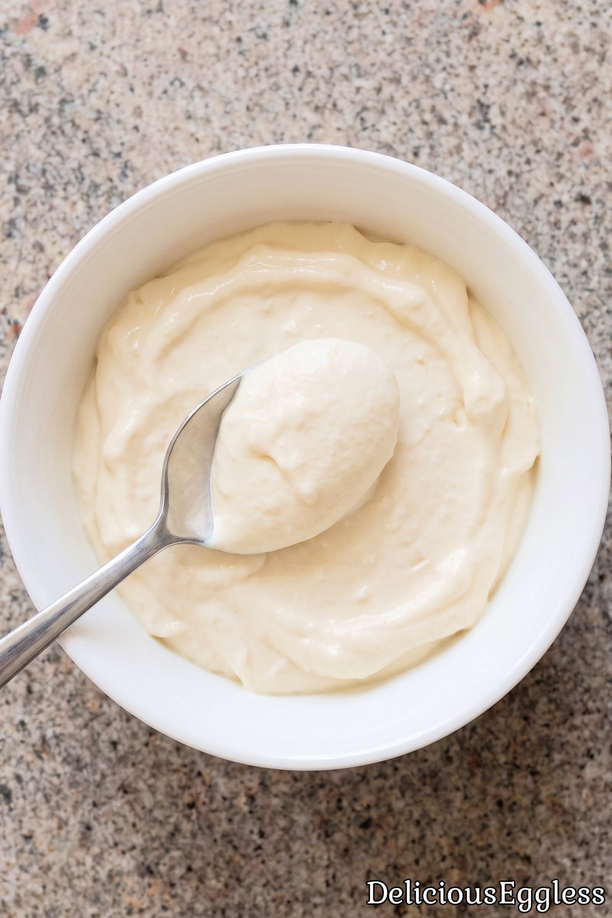 Simple dairy free eggless mayo