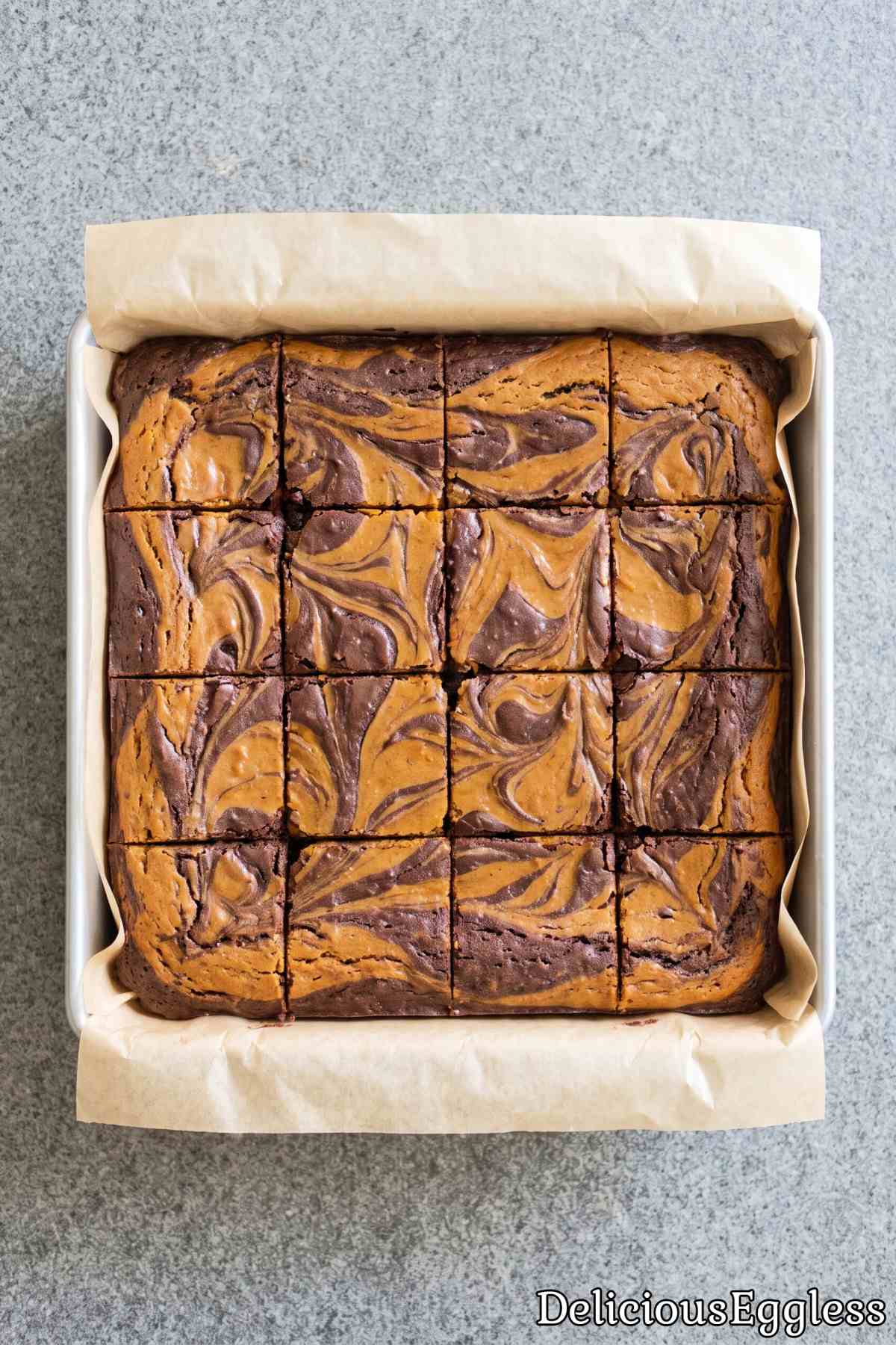 Sliced eggless pumpkin cheesecake bars