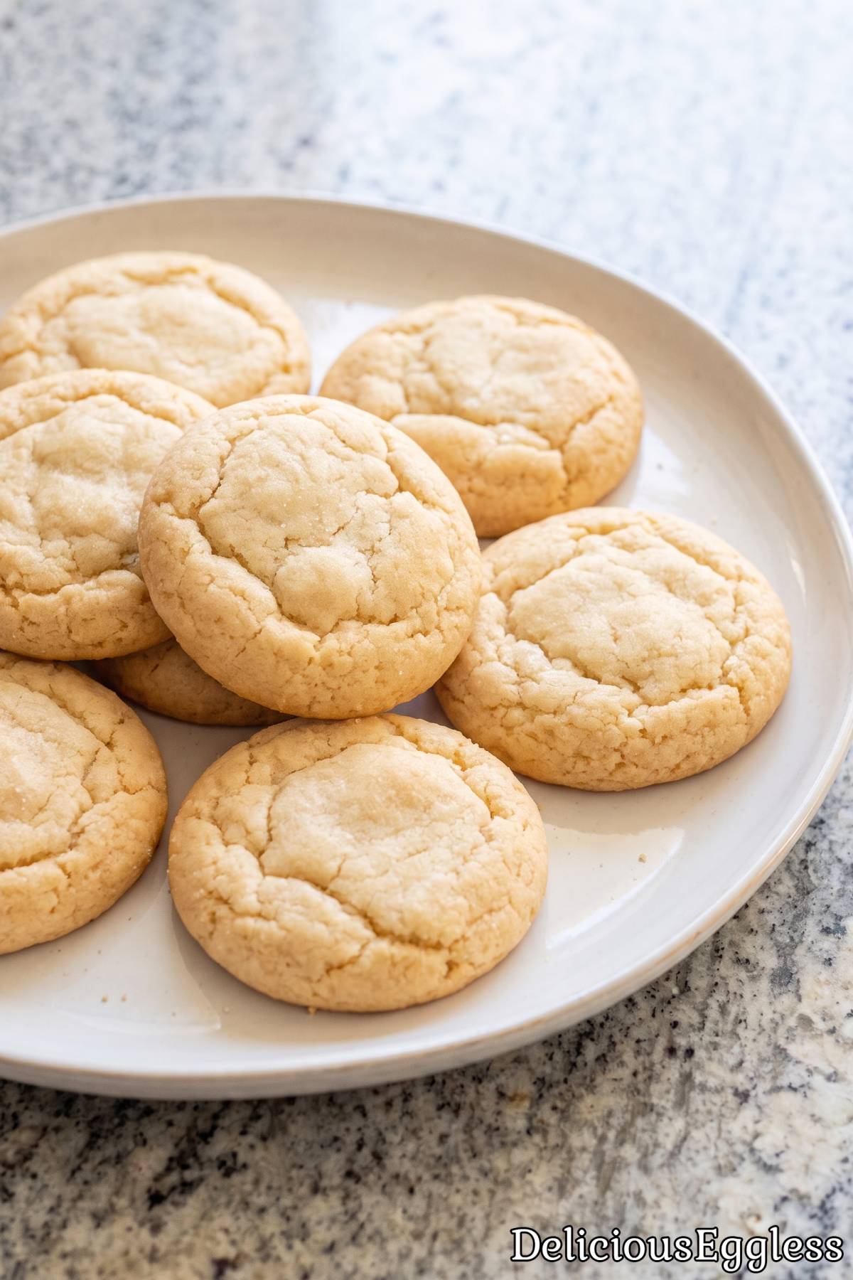 Easy soft and chewy eggless cookies