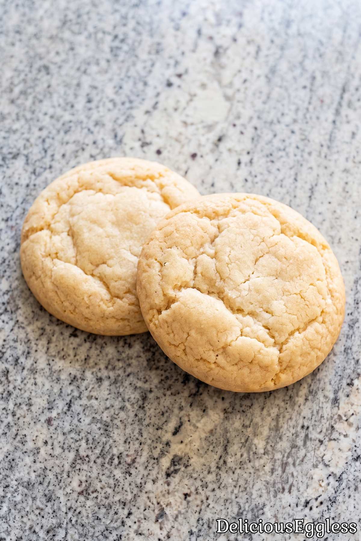 Delicious eggless soft sugar cookies