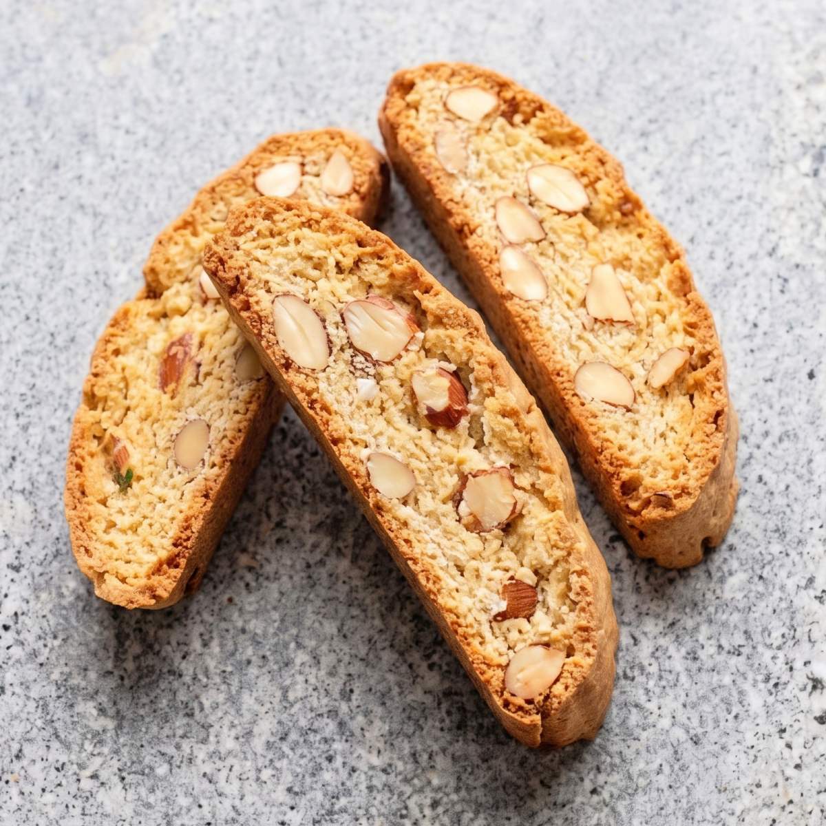 Eggless Almond Biscotti