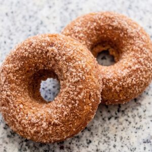 Eggless Baked Apple Cider Donuts