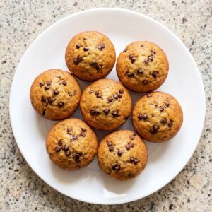 Eggless Banana Muffins