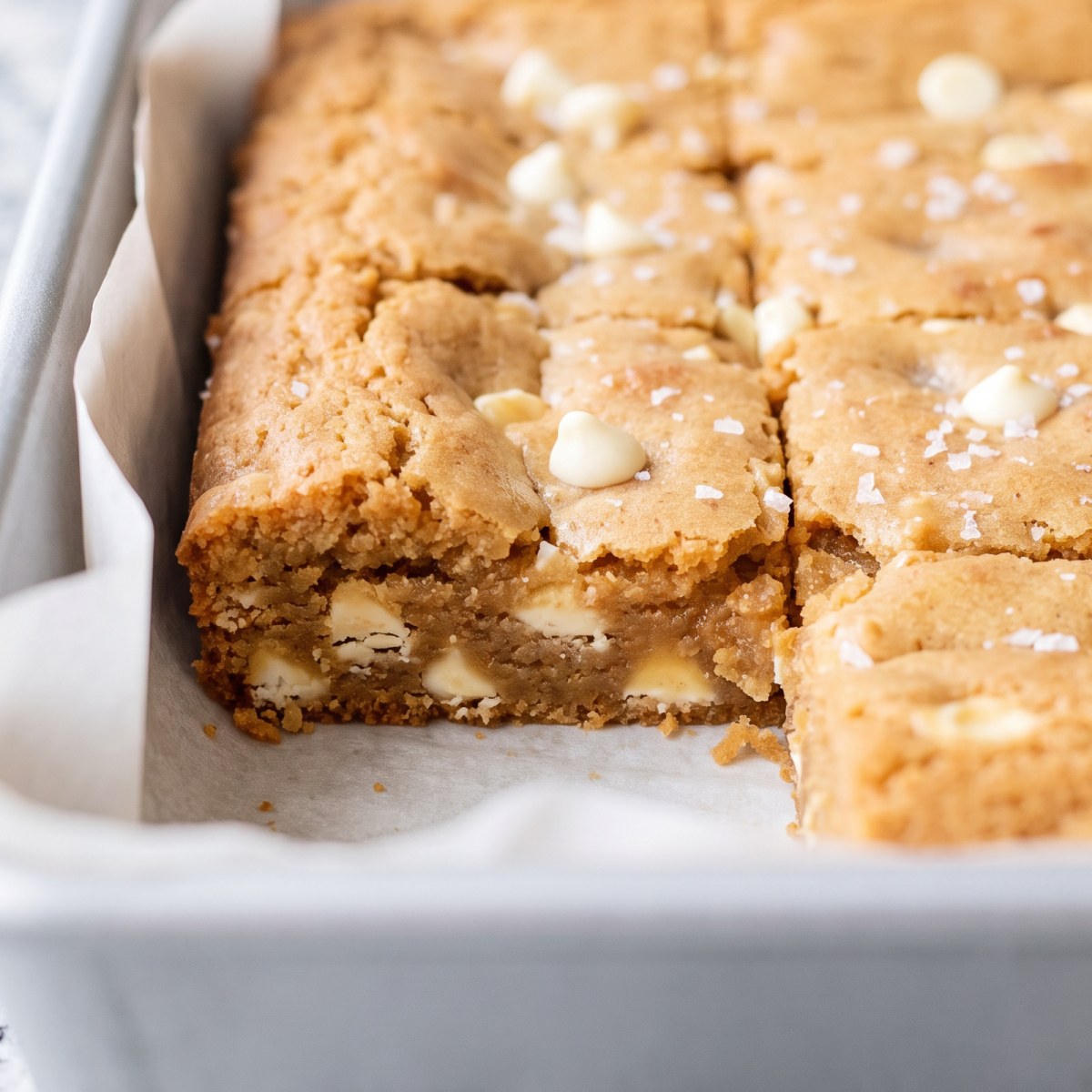 Eggless Brown Butter Blondies