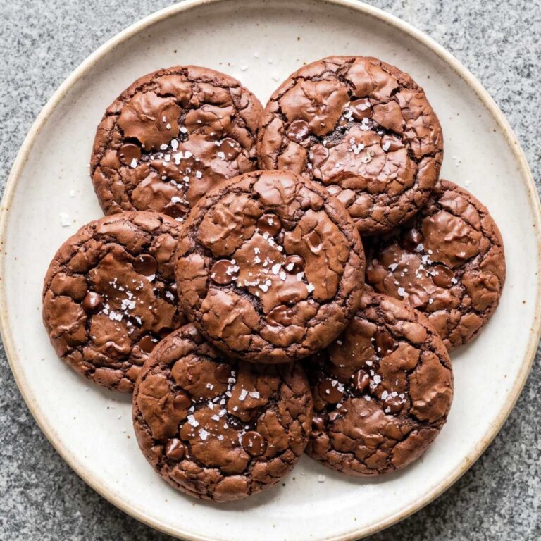 Eggless Brownie Cookies