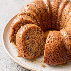 Eggless Butter Rum Cake
