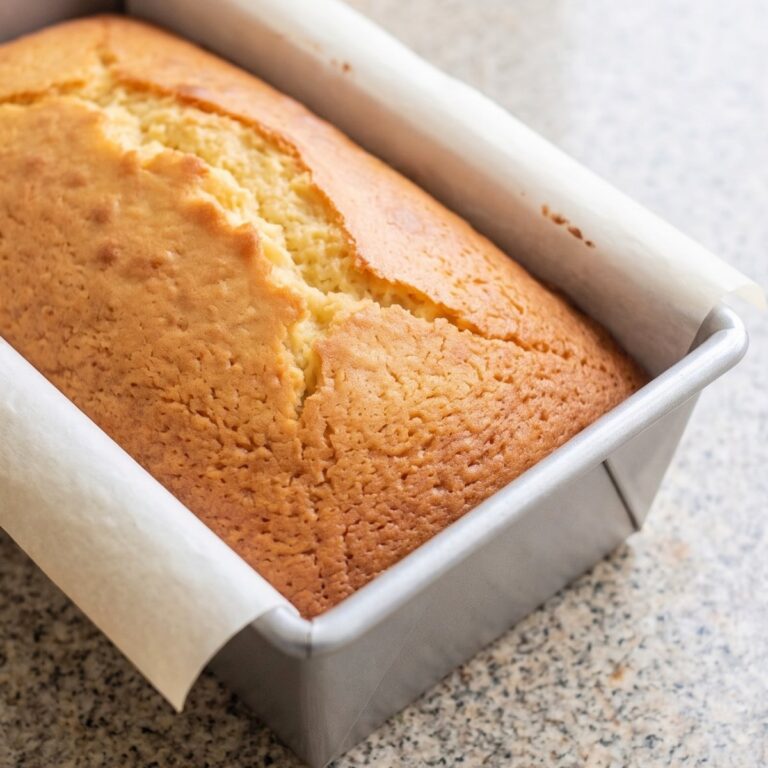Eggless Buttery Pound Cake