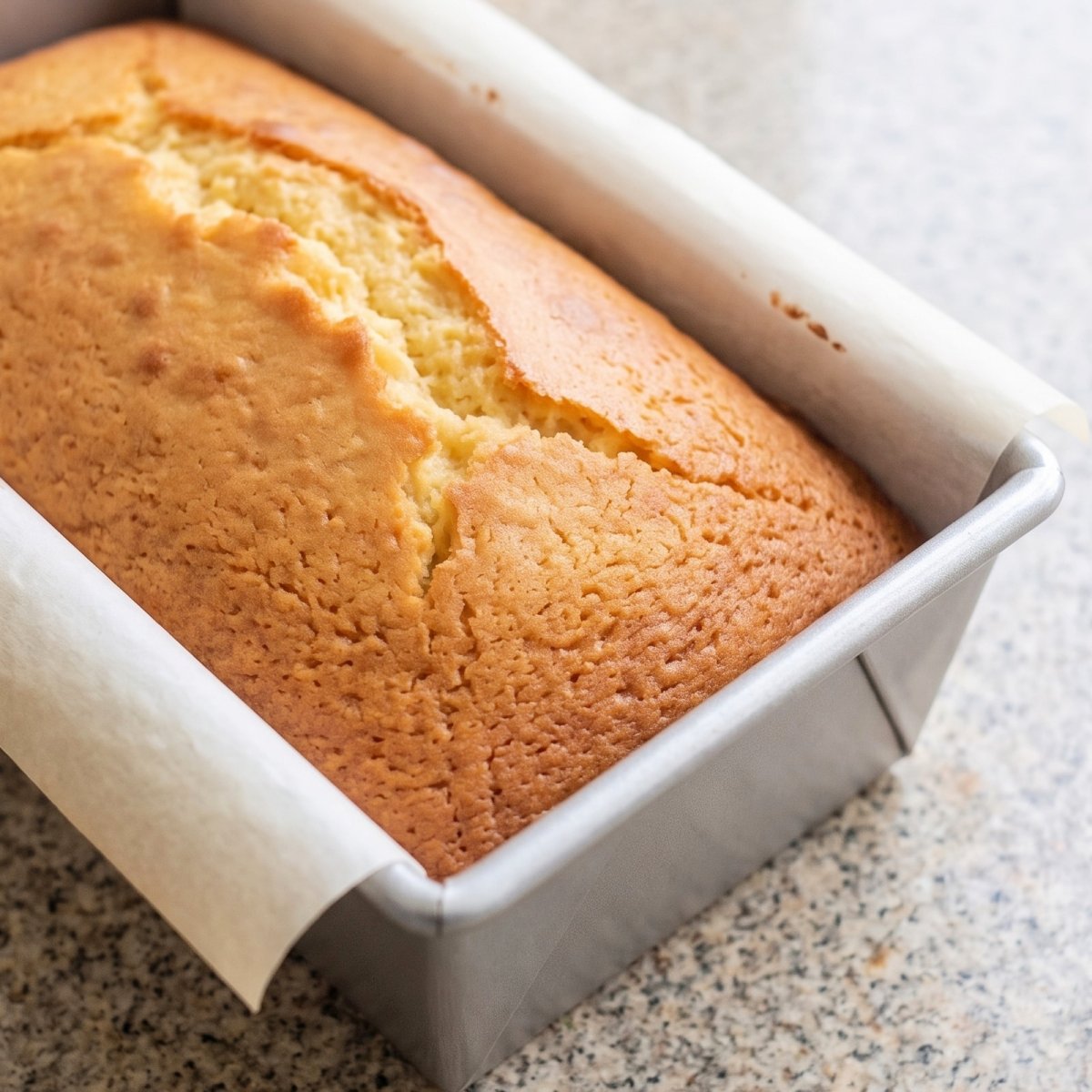 Eggless Buttery Pound Cake