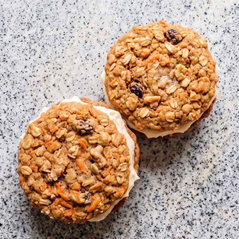 Eggless Carrot Cake Cookies