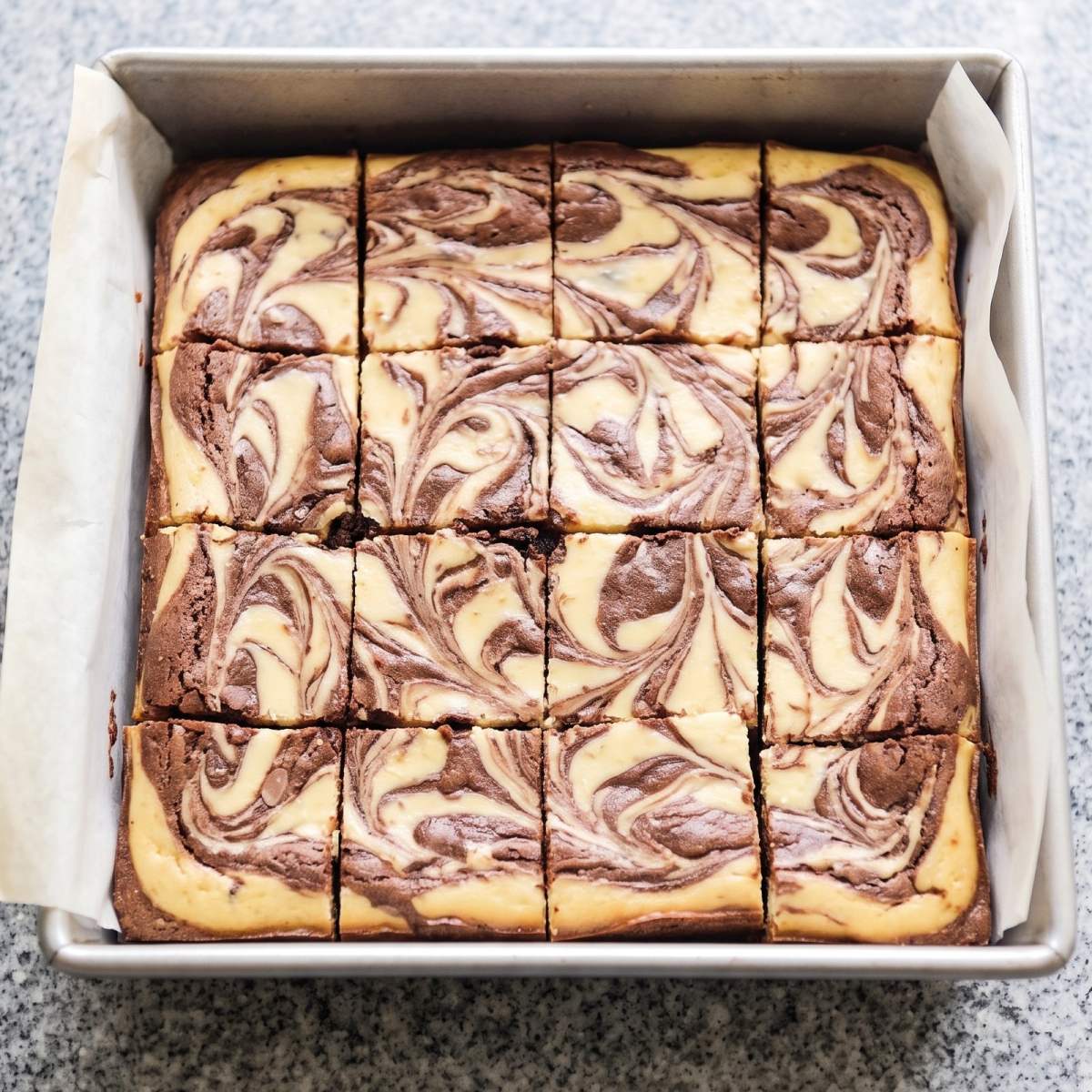 Eggless Cheesecake Brownies