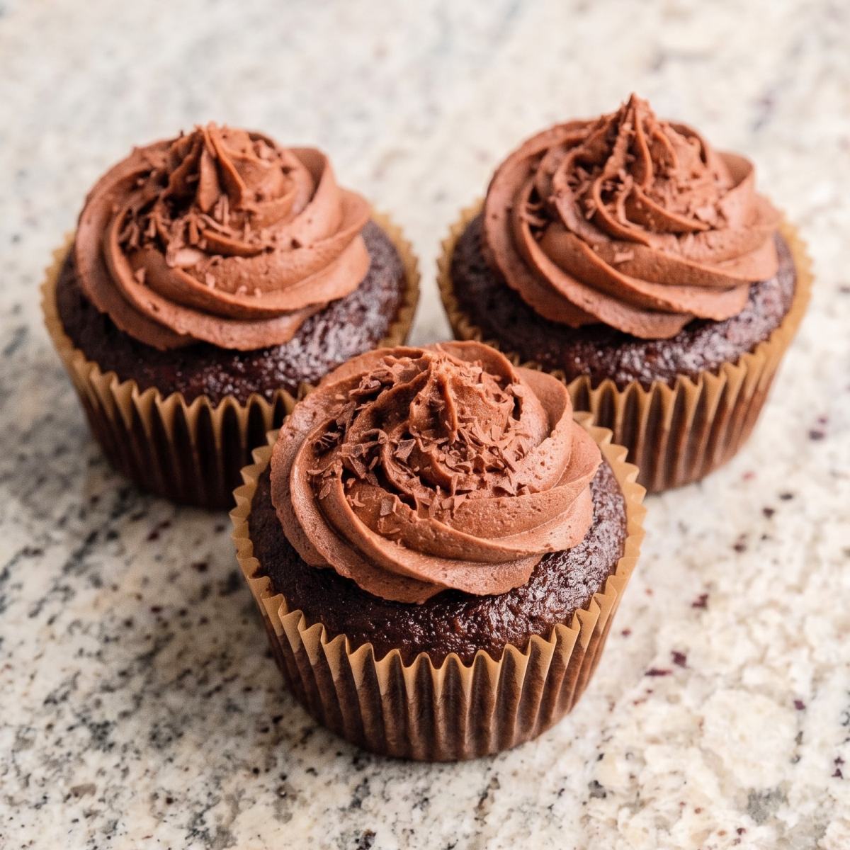 Eggless Chocolate Cupcakes