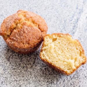 Eggless Cinnamon Sugar Donut Muffins