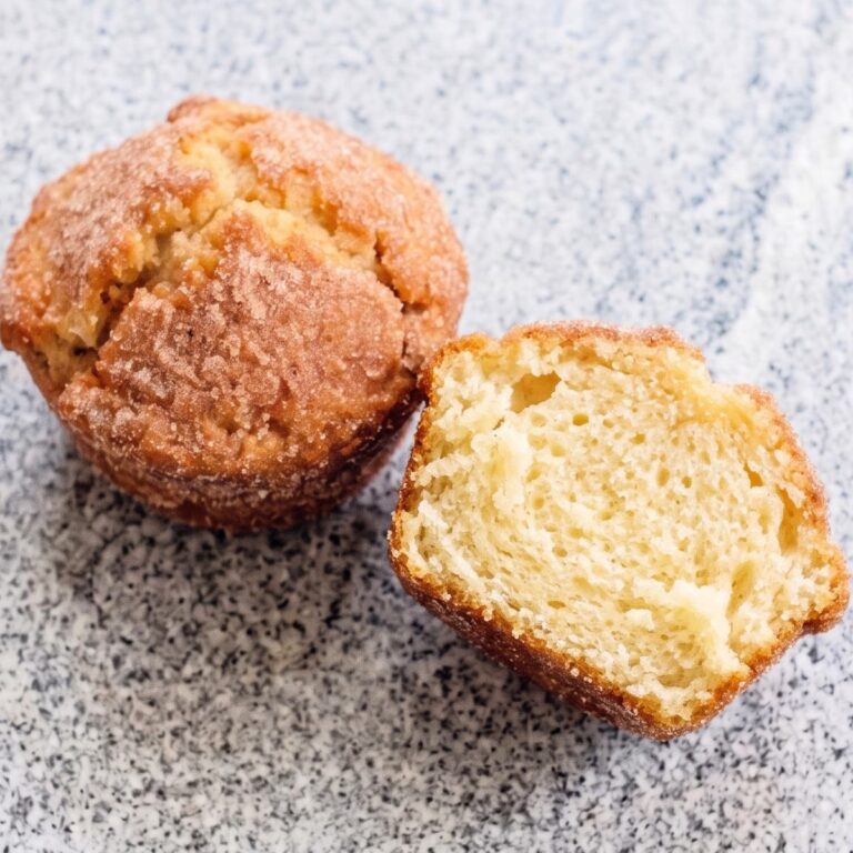 Eggless Cinnamon Sugar Donut Muffins