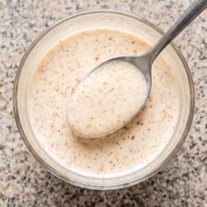 Eggless Creamy Eggnog