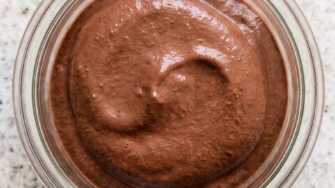 Eggless Dark Chocolate Mousse