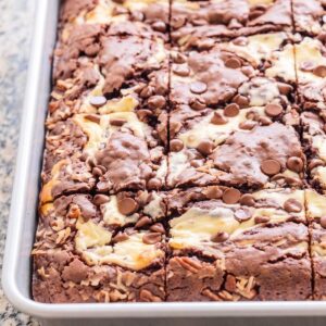 Eggless Earthquake Cake