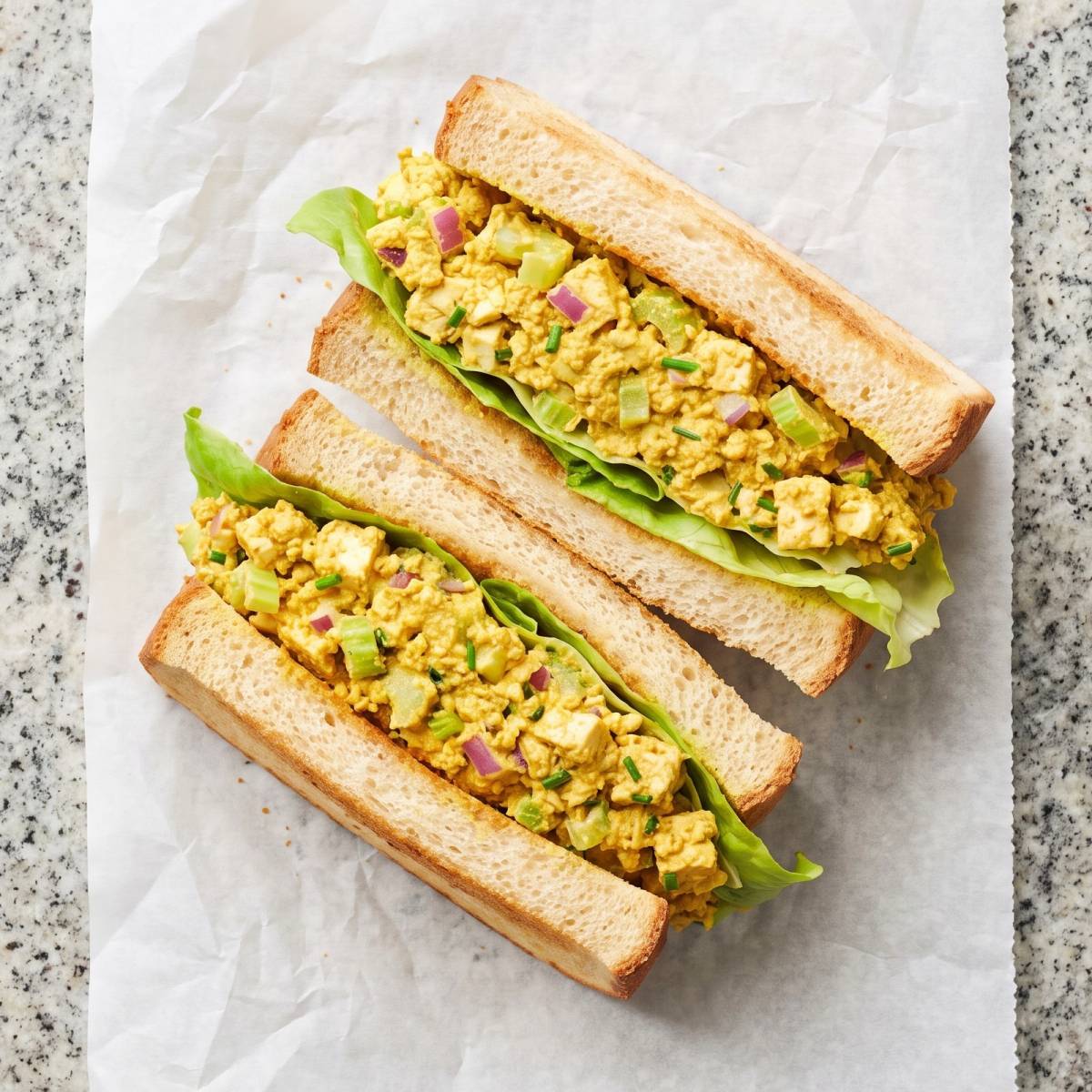 Eggless Egg Salad Sandwich