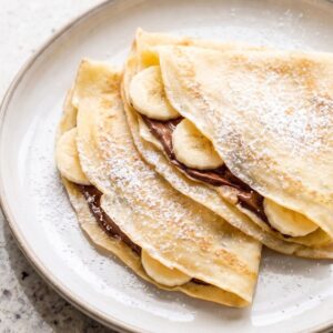 Eggless French Crepes