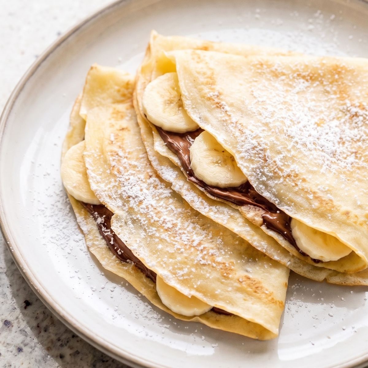 Eggless French Crepes