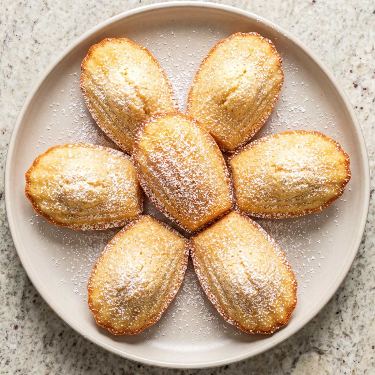 Eggless French Madeleines