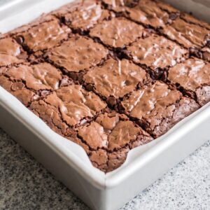 Eggless Fudgy & Rich Chocolate Brownies
