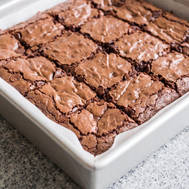 Eggless Fudgy & Rich Chocolate Brownies