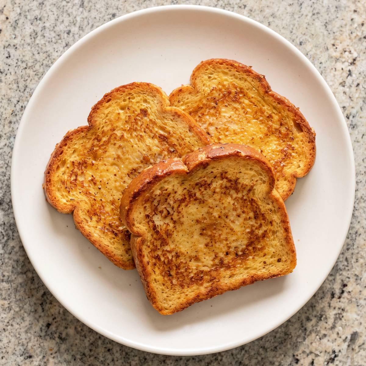 Eggless Golden French Toast