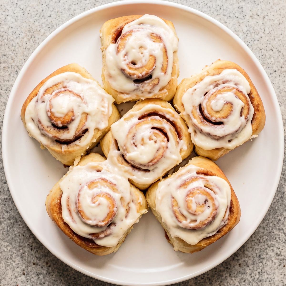 Eggless Gooey Cinnamon Rolls
