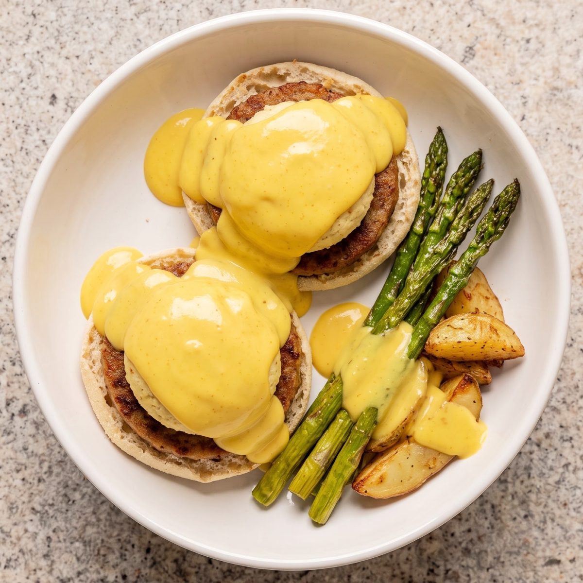 Eggless Hollandaise Sauce