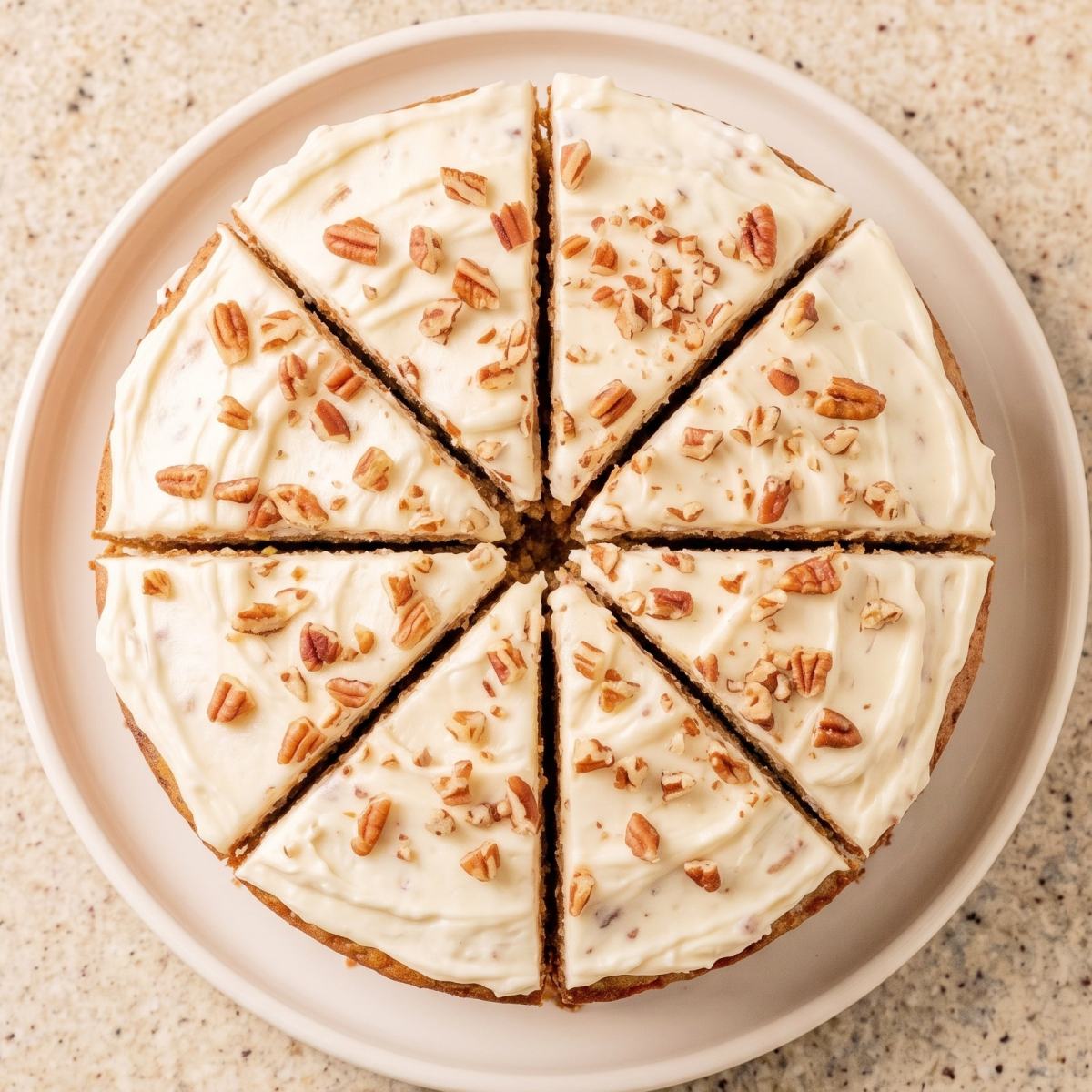 Eggless Hummingbird Layer Cake