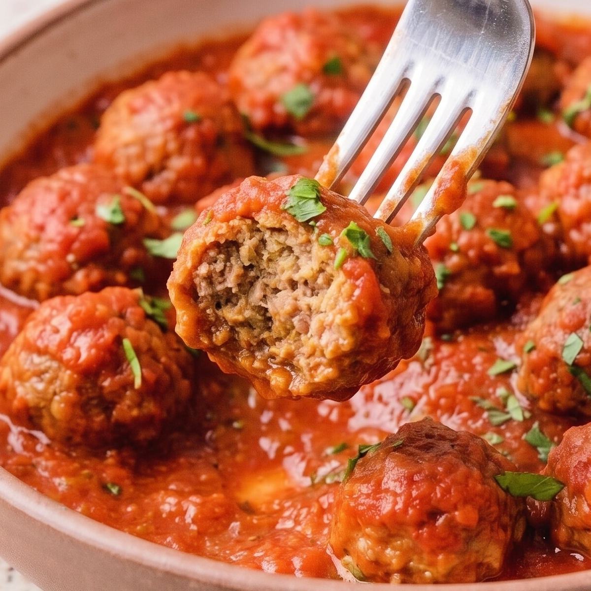 Eggless Italian Meatballs