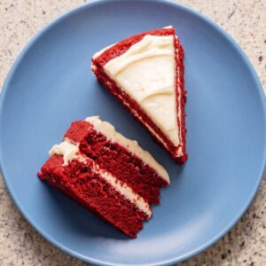 Eggless Red Velvet Layer Cake
