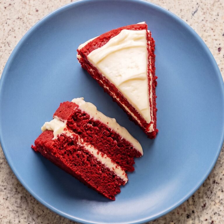 Eggless Red Velvet Layer Cake
