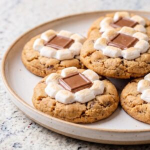Eggless S'mores Cookies