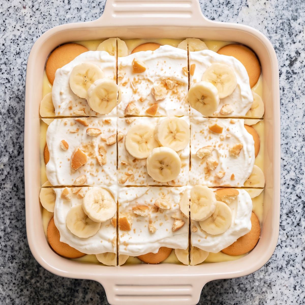 Eggless Southern Banana Pudding