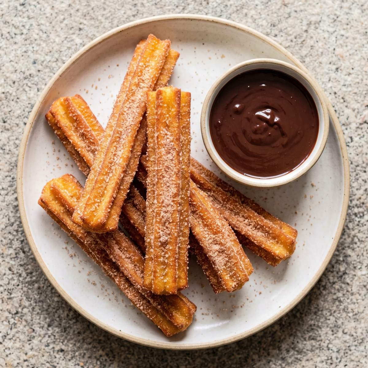 Eggless Spanish Cinnamon Churros