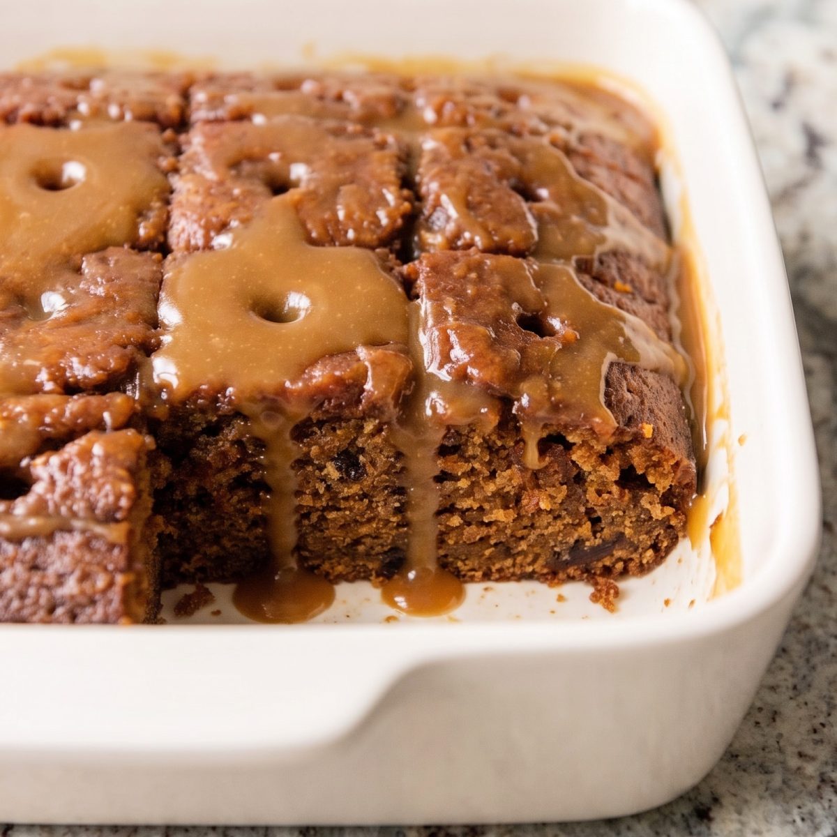 Eggless Sticky Toffee Pudding