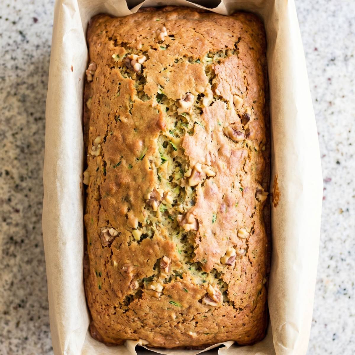 Eggless Zucchini Bread